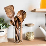 Teak Wood Cooking Utensils