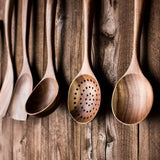 Teak Wood Cooking Utensils