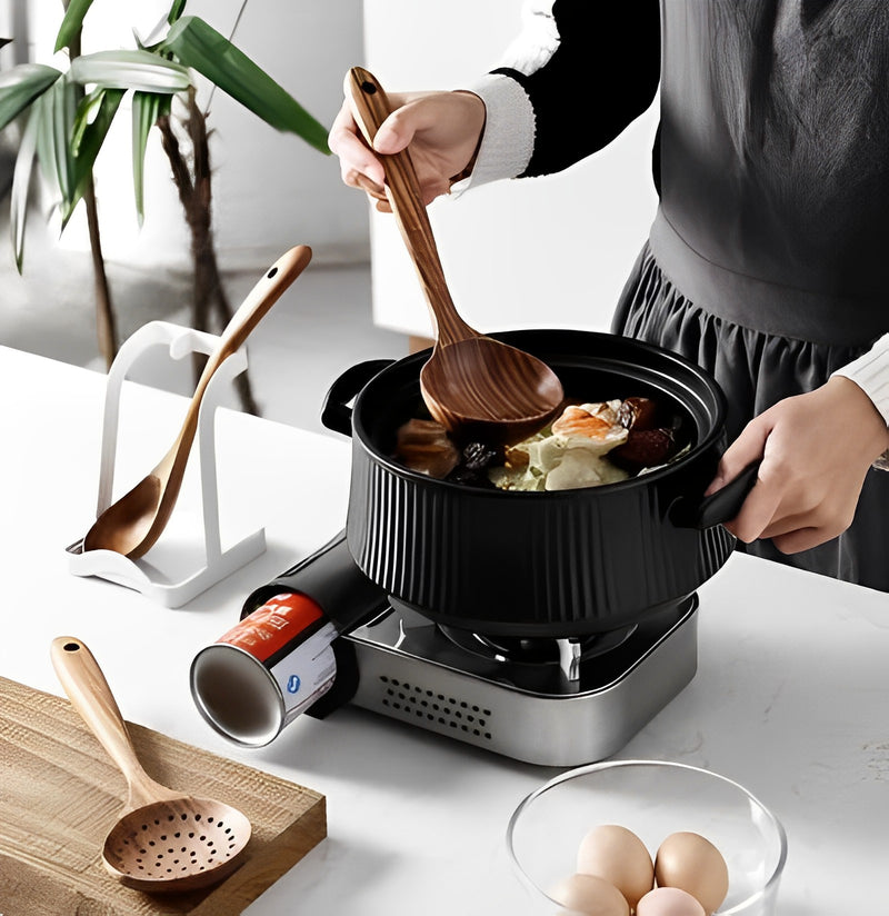 Teak Wood Cooking Utensils